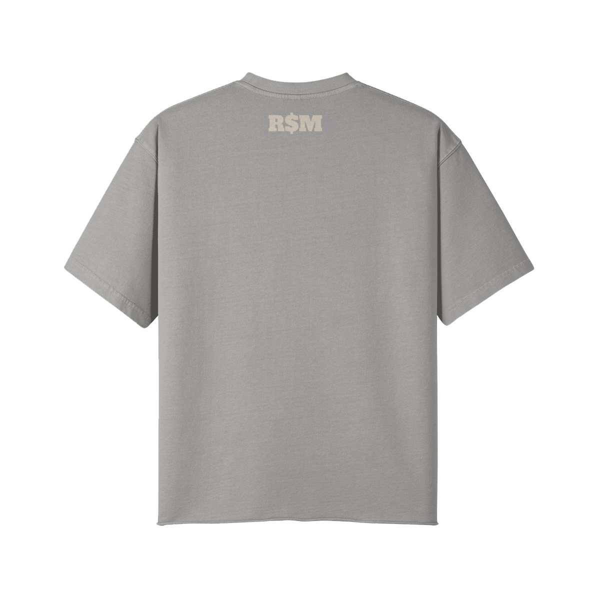 RICCHS MYN GRAY FADE TEE SHIRTS