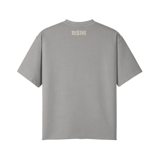 RICCHS MYN GRAY FADE TEE SHIRTS