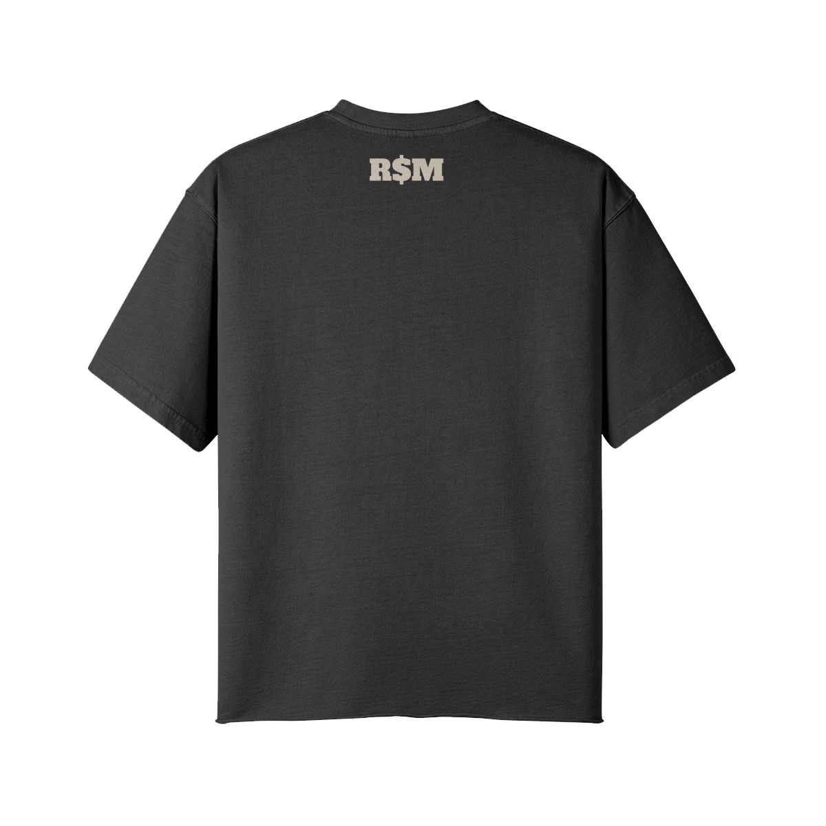 RICCHS MYN BLACK FADE TEE SHIRTS
