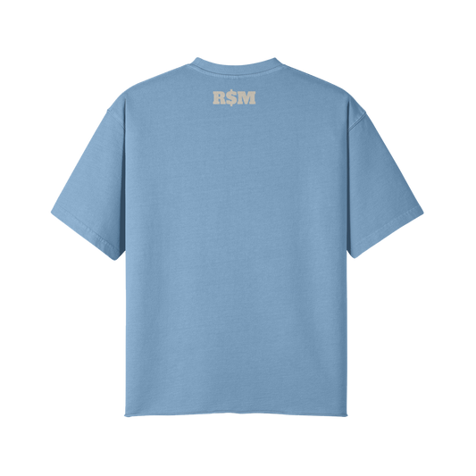 RICCHS MYN BLUE FADE TEE SHIRTS