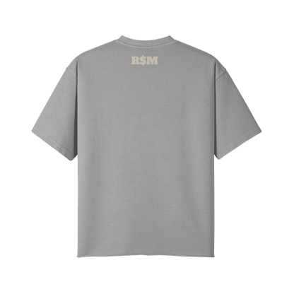 RICCHS MYN GRAY FADE TEE SHIRTS